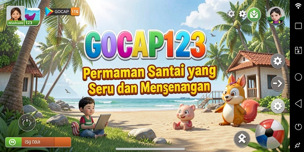 Screenshot gameplay GOCAP123 yang menunjukkan keseruan bermain.
