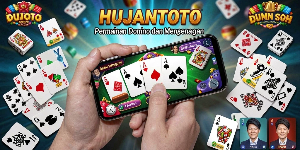 Tampilan gameplay seru dan interaktif dari HUJANTOTO.