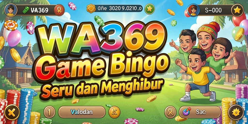 Tampilan gameplay seru dari WA369 dengan aksi Bingo yang mendebarkan.